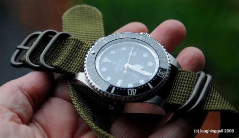 rolex sea dweller zulu strap